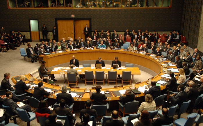 جانب من جلسة مجلس الأمن